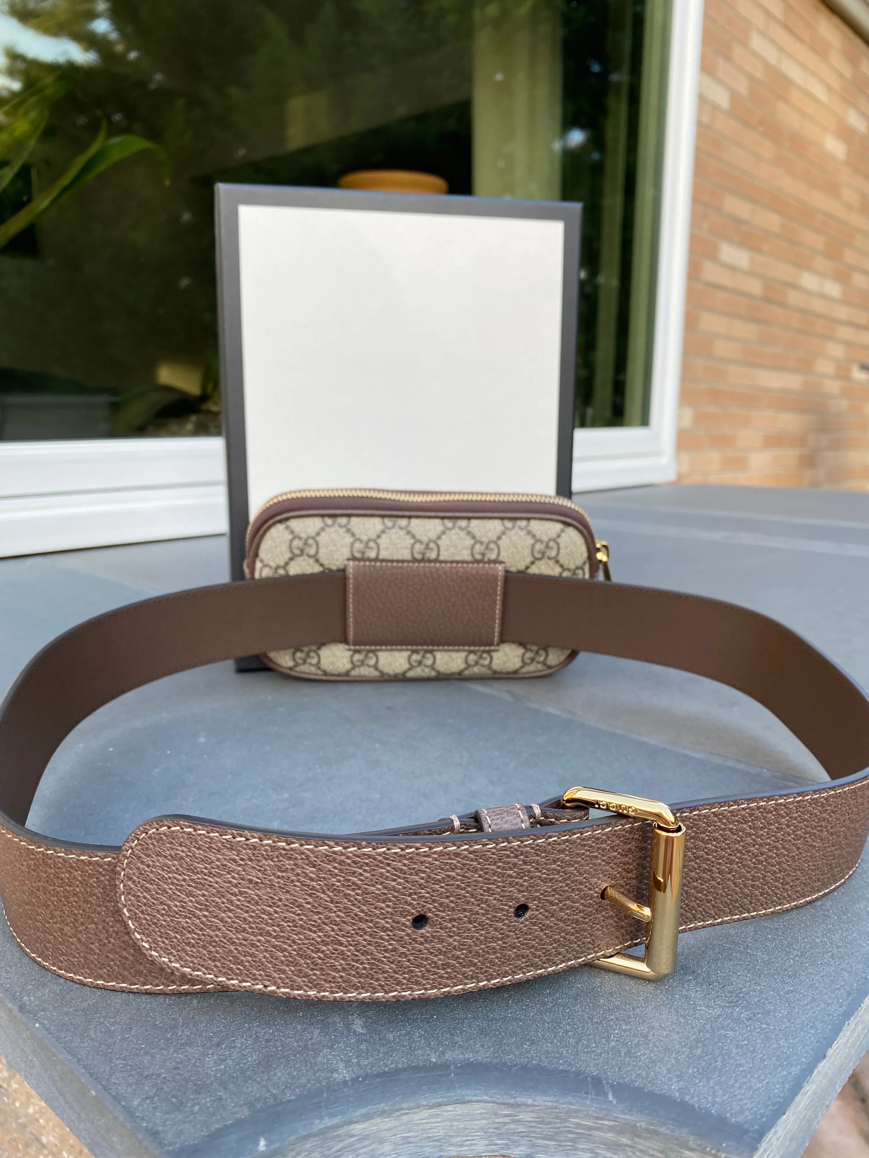 Gucci Ophidia GG Supreme Belt Bag